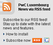 PwC Luxembourg News via RSS feed-stay up to date with the latest news!