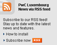 PwC Luxembourg News via RSS feed-stay up to date with the latest news!